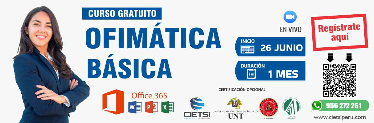 curso en ofimAtica bAsica 2024